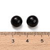 Natural Obsidian Sphere Beads G-H359-02D-8mm-3