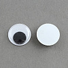 Wobbly Eye Plastic Cabochons X-KY-S002-7mm-1