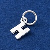 925 Sterling Silver Letter Charms LS-STER-C012-01S-H-2