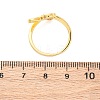 Brass Micro Pave Clear Cubic Zirconia Cuff Rings for Women RJEW-U047-24G-02-5