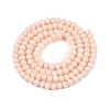 Opaque Solid Color Imitation Jade Glass Beads Strands EGLA-A044-P4mm-D05-3