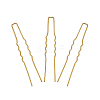 Hair Accessories Iron Hair Forks Findings OHAR-TAC0002-01G-1