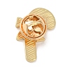 Christmas Series Golden Aolly Brooches JEWB-U004-02C-2