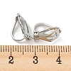 Brass Clip-on Earring Findings EC110-NF-3