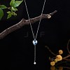 Trendy 925 Sterling Silver Pendant Necklace NJEW-BB30732-4