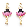 Printed Alloy Pendants ENAM-ZX002-32H-2