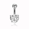 316L Surgical Stainless Steel Belly Rings WG509E6-01-3