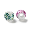 Printed Porcelain Beads PORC-G012-01-2