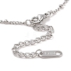 Non-Tarnish 304 Stainless Steel Pendant Necklace NJEW-Z036-01P-3