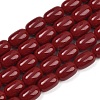 Opaque Glass Beads Strands X-GLAA-Z015-02G-1