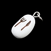 Brass Enamel Pendants KK-CBA10BC-03A-2