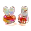 UV Plating Rainbow Iridescent Acrylic Beads X1-PACR-E001-05D-2