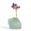 Natural Amethyst Chips Tree Display Decorations PW-WGA0360-02-1