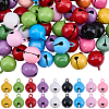 60Pcs Brass Bell Pendants KK-SP0002-56-1