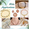 60Pcs 3 Styles Hollow Brass Beads KK-PH0015-09-5
