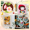 DIY Punch Needle Embroidery Starter Kits for Beginners DIY-WH20013-88B-4