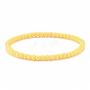 7Pcs 7 Colors Candy Colors Acrylic Round Beaded Stretch Bracelets Set for Women BJEW-JB08061-4