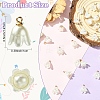 30Pcs Opaque Resin Imitation Pearl Charms FIND-YW0009-02-3