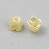 Opaque Resin Bead Caps RESI-CJC0015-29D-2