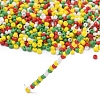 4 Colors Christmas 12/0 Glass Round Seed Beads SEED-X0058-03A-3