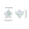 Plated AB Acrylic Beads Cap PACR-CJ0001-14-2