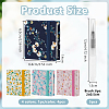 4Pcs 4 Colors Square Watercolor Sketchbook DIY-OC0015-01-2