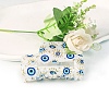 Rectangle with Evil Eye PVC Claw Hair Clips PW-WG515C0-01-1