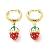 Brass Hoop Earrings EJEW-S251-04E-G-4