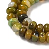 Natural Banded Agate Beads Strands G-F790-I01-01S-4