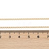 Long-Lasting Plated Brass Cable Chain Necklaces NJEW-K112-10G-NF-4