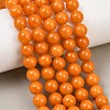 Dyed Natural White Jade Beads Strands GG-CBAD029-A08-8mm-1
