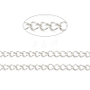 Tarnish Resistant 304 Stainless Steel Curb Chain STAS-B020-05P-2