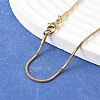 304 Stainless Steel Snake Chain Necklaces NJEW-A288D-1.2A-G-1
