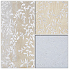 Polyester Leaf Lace Embroidery Fabrics DIY-WH20081-073B-6