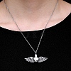 Wing with Heart Locket Pet Memorial Necklace BOTT-PW0001-107B-4