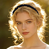 Silk From Silkworms Hair Bands OHAR-WH0033-019C-5