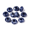Natural Blue Spot Jasper European Beads G-N359-17A-07-1