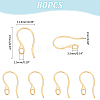 Ion Plating(IP) 304 Stainless Steel Earring Hooks STAS-UN0058-41G-3