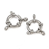 304 Stainless Steel Spring Ring Clasps STAS-B095-03P-02-2