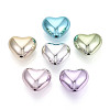 Plating Opaque Acrylic Beads PACR-T018-05M-1