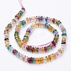 Faceted Glass Rondelle Beads Strands X-GF3x6mm-5-6