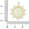 Alloy Rhinestone Pendants PALLOY-R151-49G-01-3