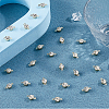 200Pcs Brass Pave Clear Cubic Zirconia Connector Charms KK-FH0007-70KCG-4