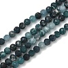 Natural Blue Tourmaline Beads Strands G-B168-A06-3mm-2