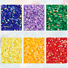 DICOSMETIC 1 Box Pointed Back Resin Rhinestone Cabochons MRMJ-DC0001-09-5