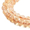 Natural Citrine Beads Strands X-G-S150-09-6mm-3