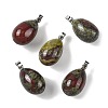Natural Dragon Blood Pendants GG-K002-08A-25-1