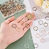 Alloy Open Back Bezel Pendants FIND-WH0421-145-2
