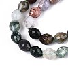 Natural Indian Agate Beads Strands G-T142-83-3