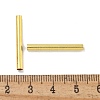 Brass Tube Beads KK-B120-03K-P-3